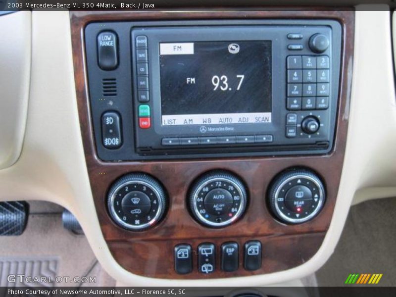 Black / Java 2003 Mercedes-Benz ML 350 4Matic