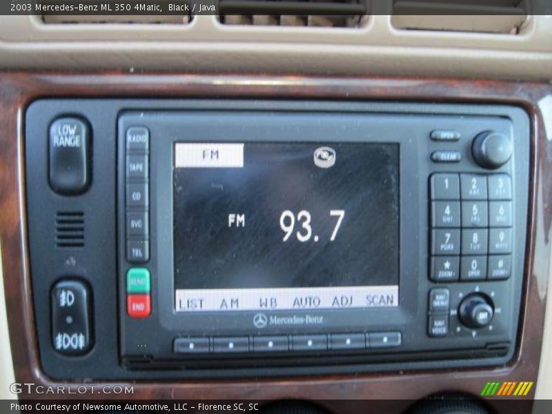 Black / Java 2003 Mercedes-Benz ML 350 4Matic