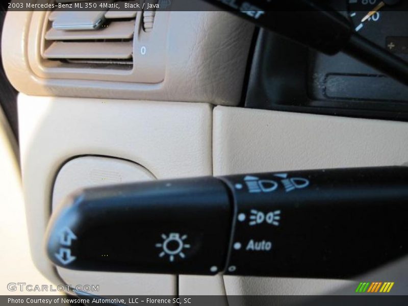Black / Java 2003 Mercedes-Benz ML 350 4Matic