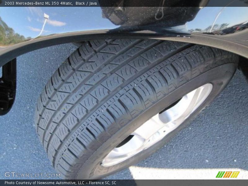 Black / Java 2003 Mercedes-Benz ML 350 4Matic