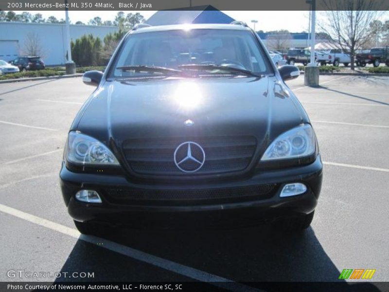 Black / Java 2003 Mercedes-Benz ML 350 4Matic