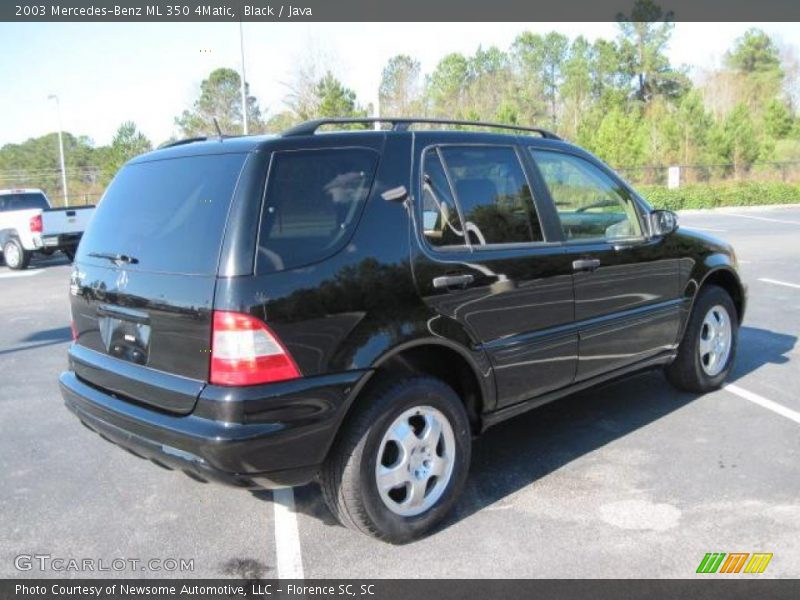 Black / Java 2003 Mercedes-Benz ML 350 4Matic