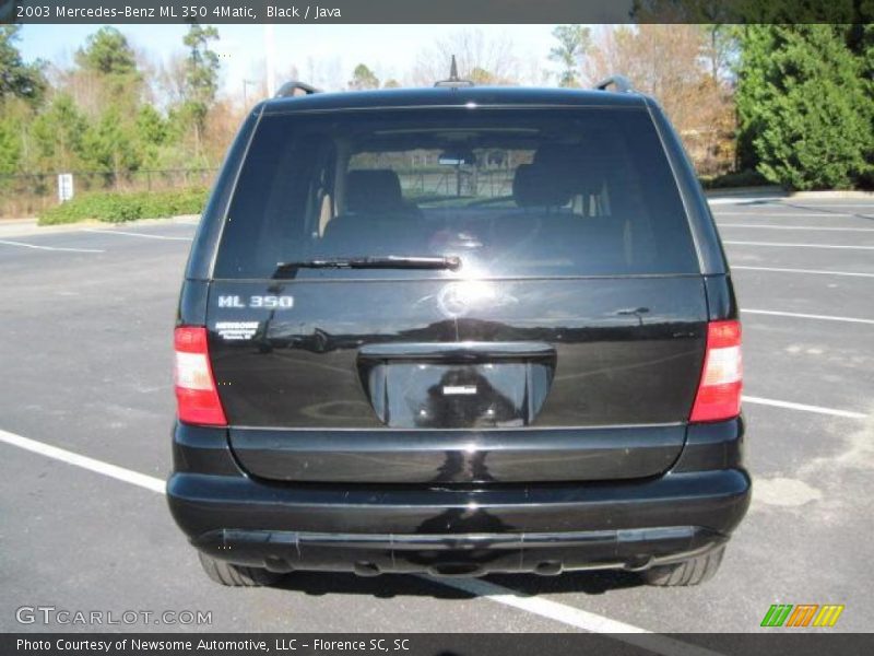 Black / Java 2003 Mercedes-Benz ML 350 4Matic