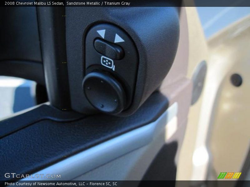 Sandstone Metallic / Titanium Gray 2008 Chevrolet Malibu LS Sedan