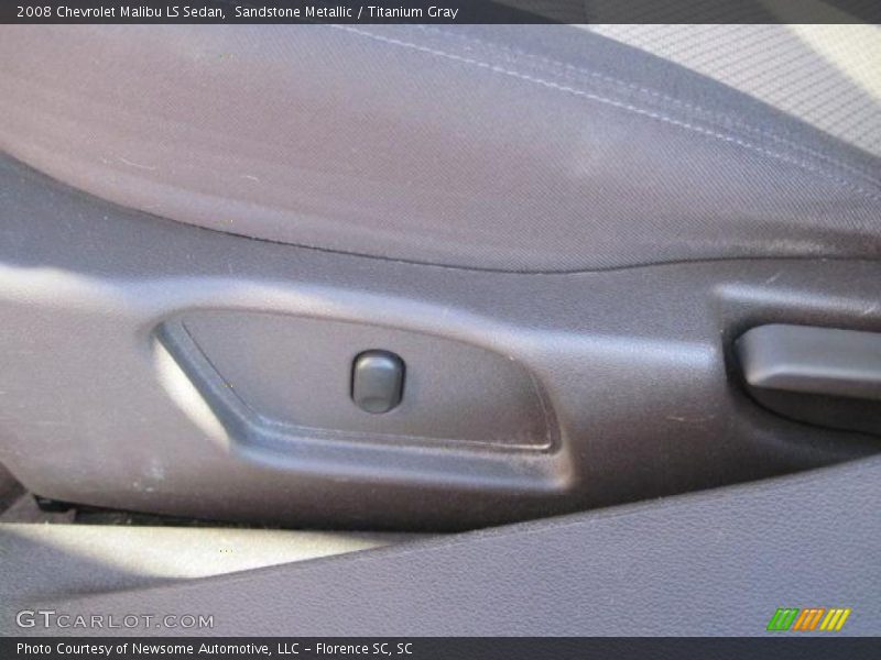 Sandstone Metallic / Titanium Gray 2008 Chevrolet Malibu LS Sedan