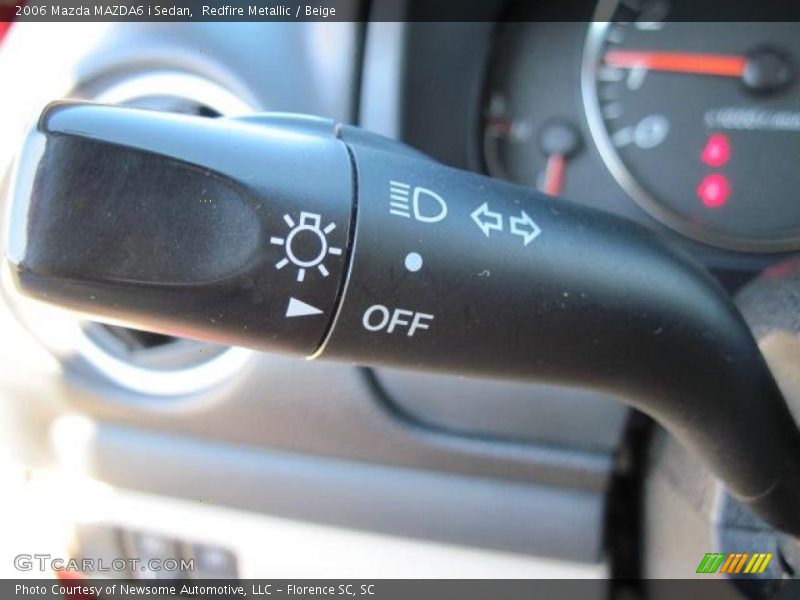 Redfire Metallic / Beige 2006 Mazda MAZDA6 i Sedan