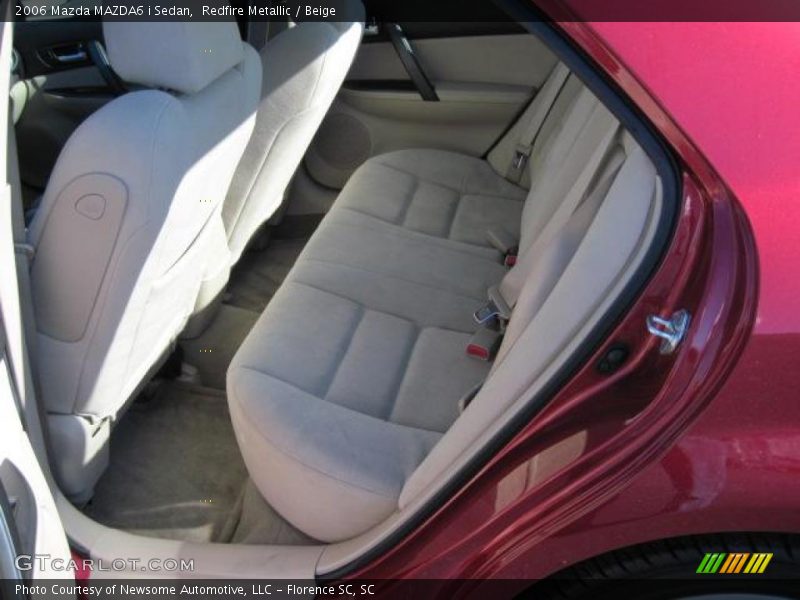 Redfire Metallic / Beige 2006 Mazda MAZDA6 i Sedan