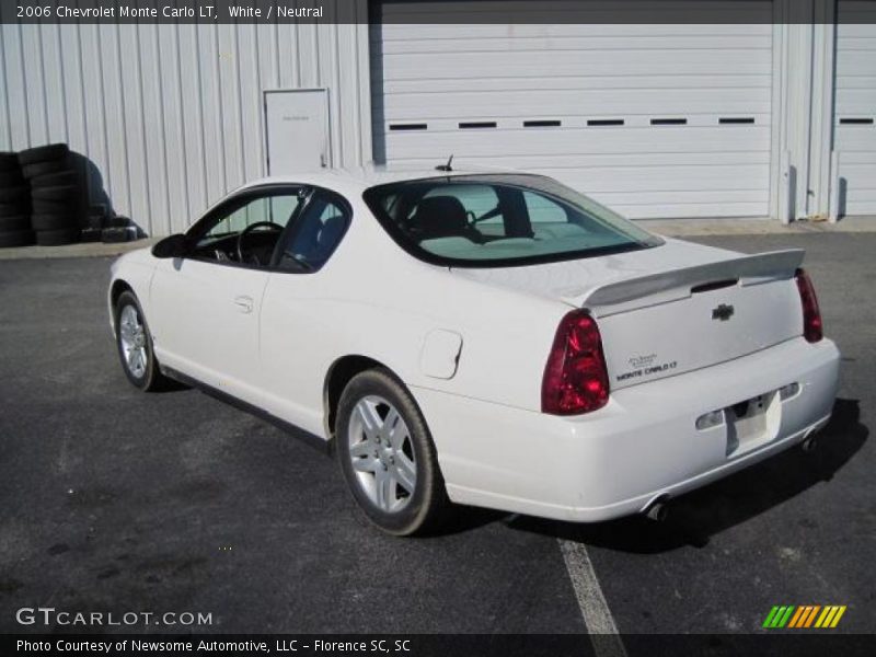 White / Neutral 2006 Chevrolet Monte Carlo LT