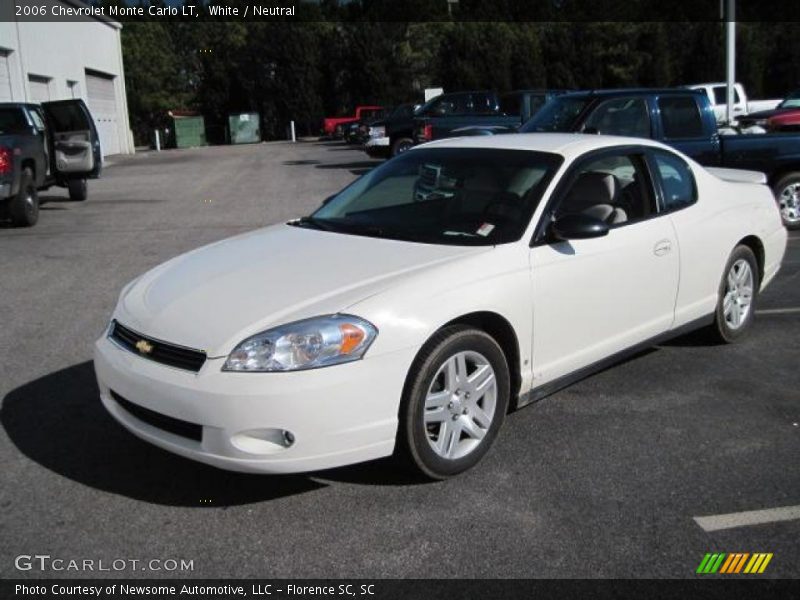 White / Neutral 2006 Chevrolet Monte Carlo LT