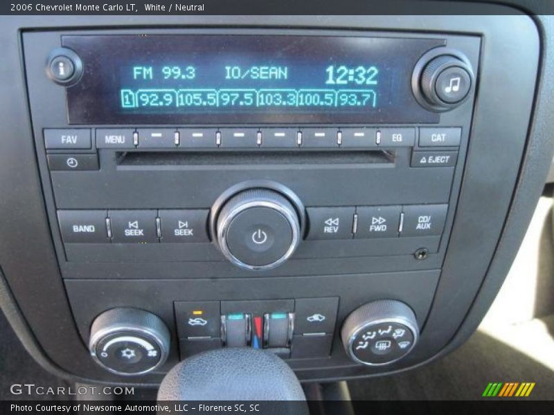 White / Neutral 2006 Chevrolet Monte Carlo LT