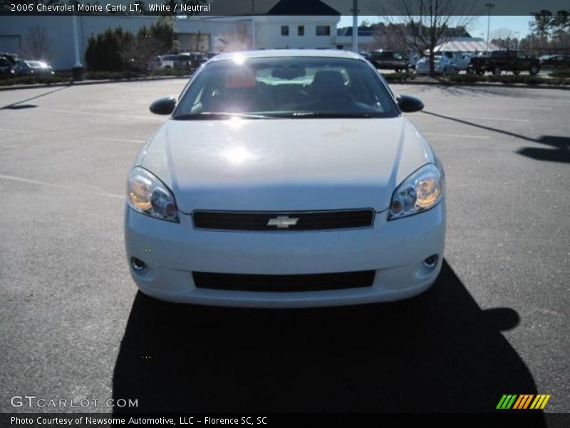 White / Neutral 2006 Chevrolet Monte Carlo LT