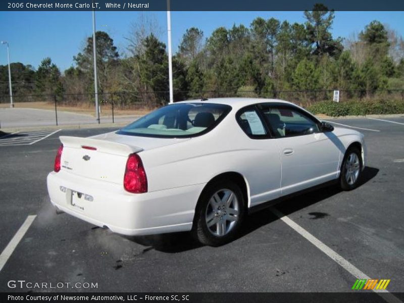 White / Neutral 2006 Chevrolet Monte Carlo LT