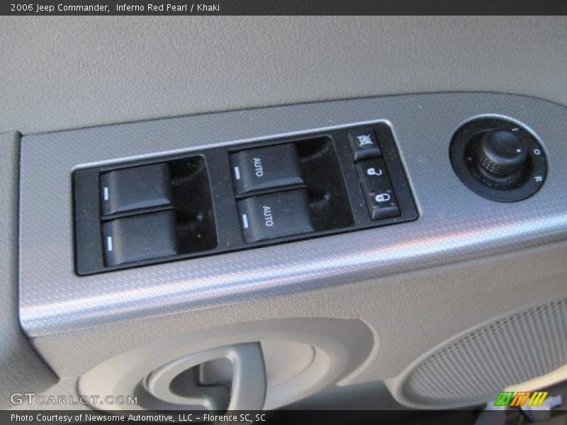 Inferno Red Pearl / Khaki 2006 Jeep Commander