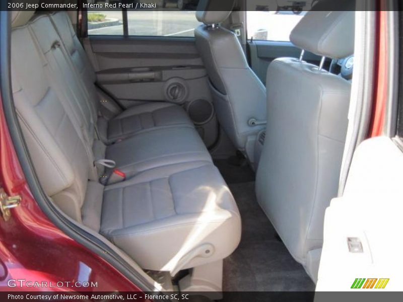 Inferno Red Pearl / Khaki 2006 Jeep Commander