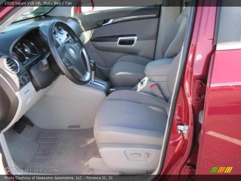 Ruby Red / Tan 2008 Saturn VUE XR