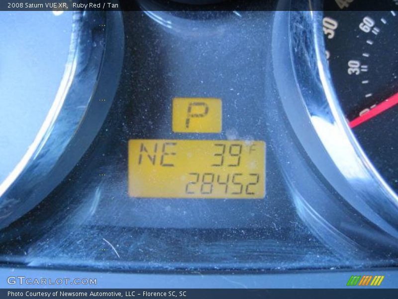 Ruby Red / Tan 2008 Saturn VUE XR
