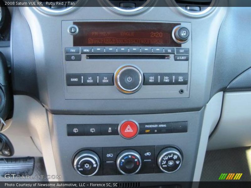 Ruby Red / Tan 2008 Saturn VUE XR