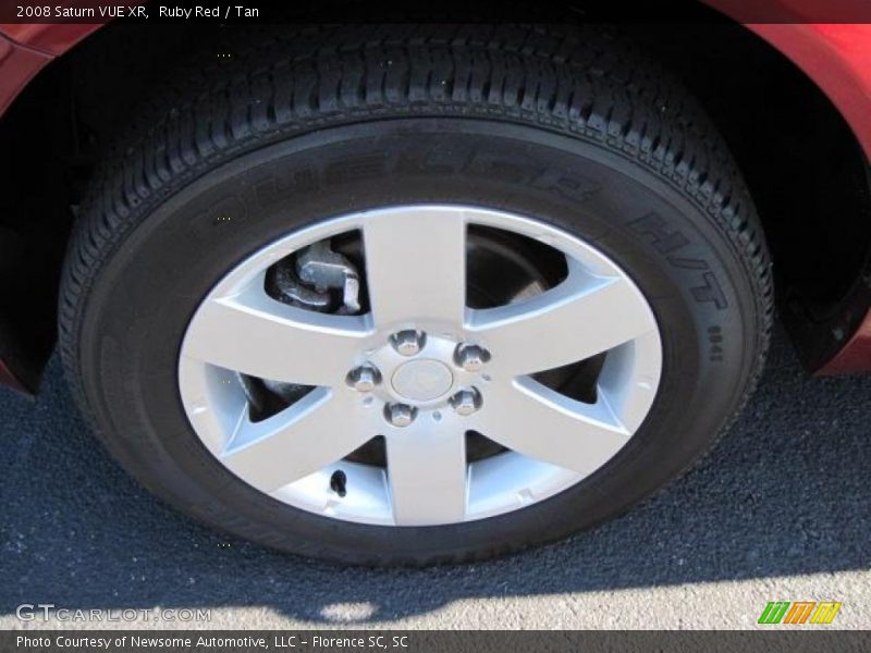 Ruby Red / Tan 2008 Saturn VUE XR