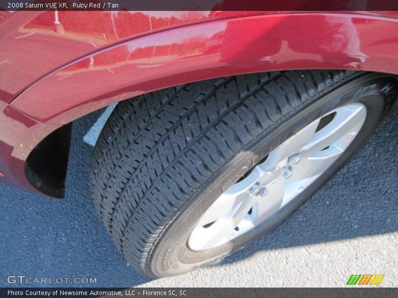 Ruby Red / Tan 2008 Saturn VUE XR
