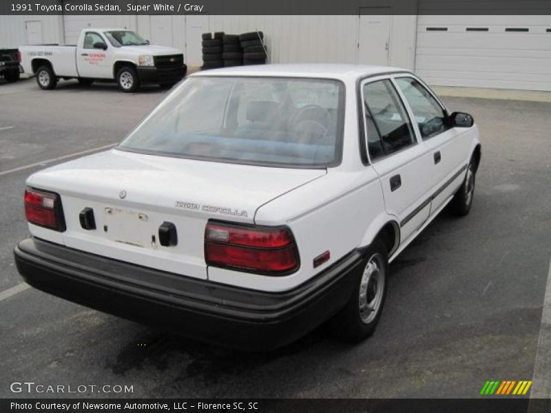  1991 Corolla Sedan Super White