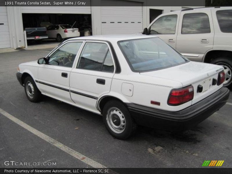  1991 Corolla Sedan Super White