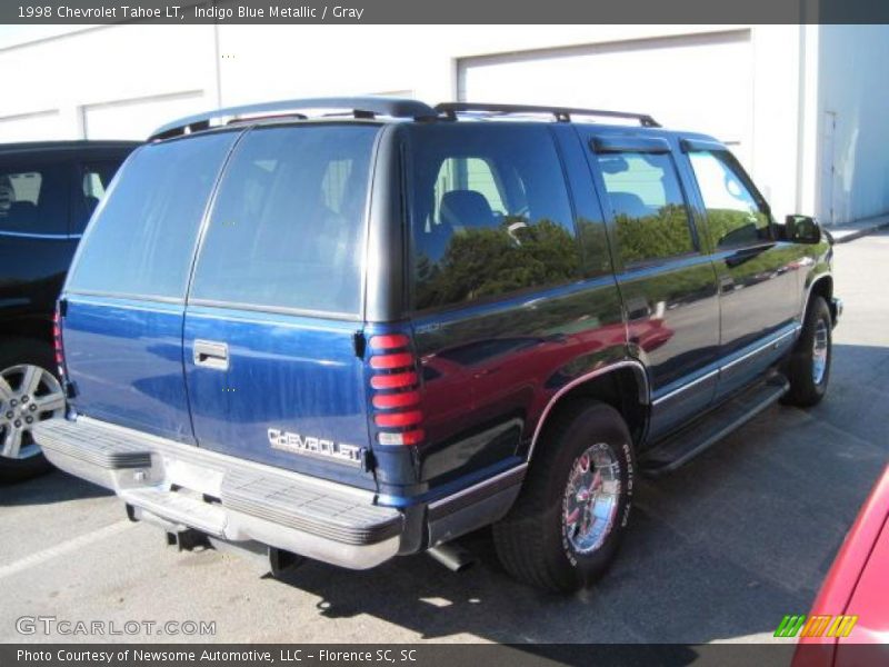 Indigo Blue Metallic / Gray 1998 Chevrolet Tahoe LT