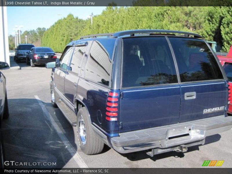 Indigo Blue Metallic / Gray 1998 Chevrolet Tahoe LT