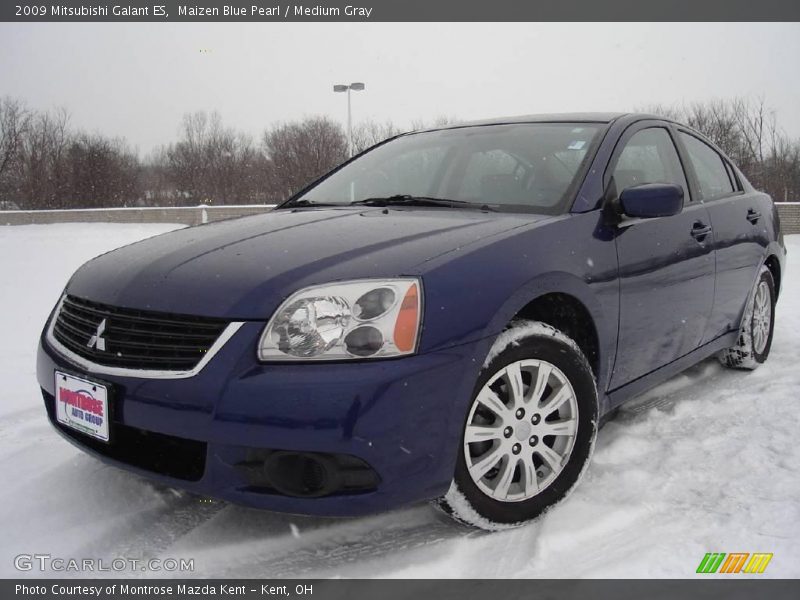 Maizen Blue Pearl / Medium Gray 2009 Mitsubishi Galant ES