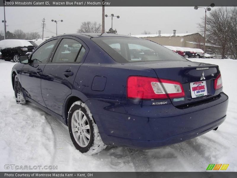 Maizen Blue Pearl / Medium Gray 2009 Mitsubishi Galant ES