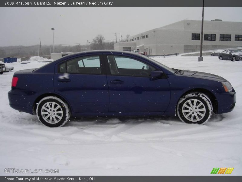 Maizen Blue Pearl / Medium Gray 2009 Mitsubishi Galant ES