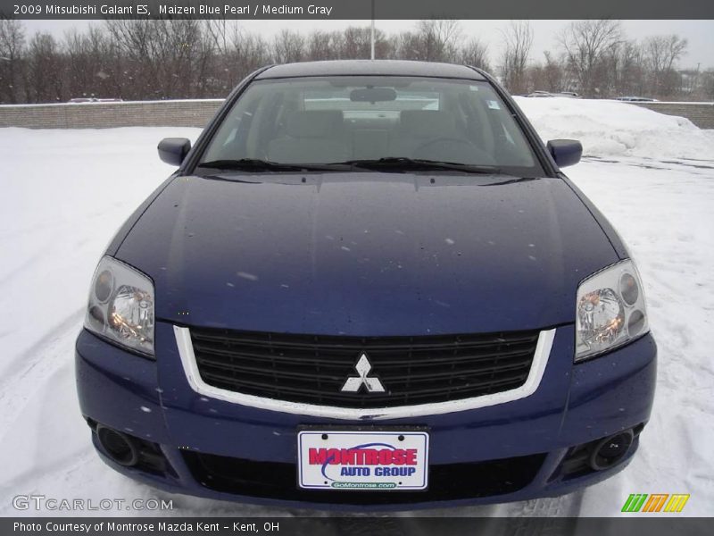 Maizen Blue Pearl / Medium Gray 2009 Mitsubishi Galant ES