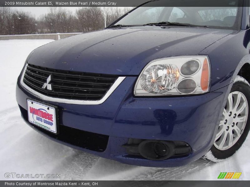 Maizen Blue Pearl / Medium Gray 2009 Mitsubishi Galant ES