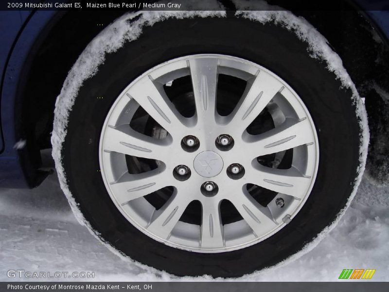 Maizen Blue Pearl / Medium Gray 2009 Mitsubishi Galant ES