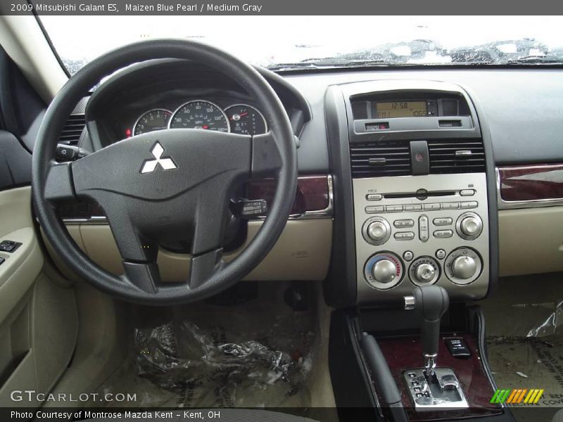 Maizen Blue Pearl / Medium Gray 2009 Mitsubishi Galant ES
