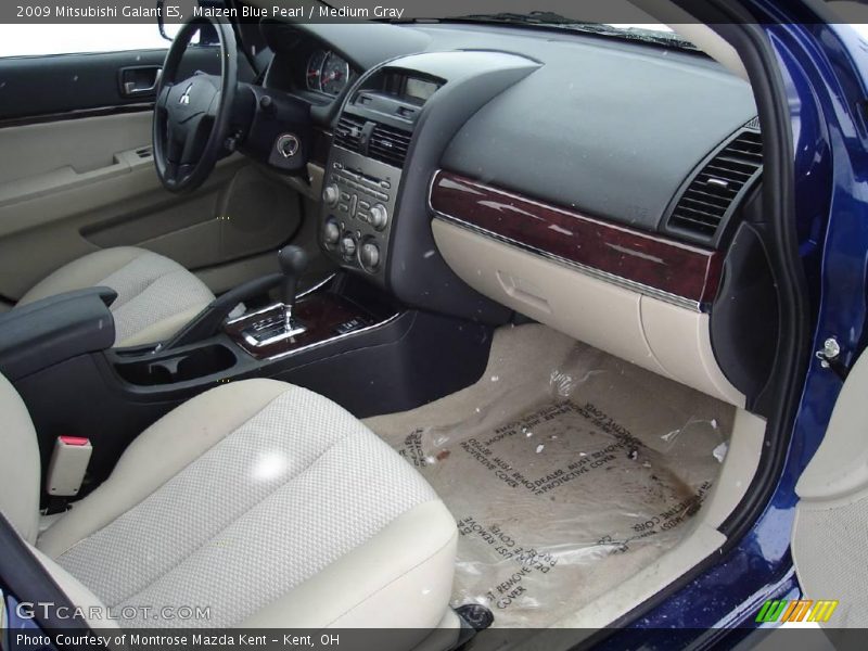 Maizen Blue Pearl / Medium Gray 2009 Mitsubishi Galant ES