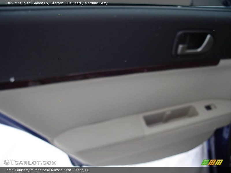 Maizen Blue Pearl / Medium Gray 2009 Mitsubishi Galant ES