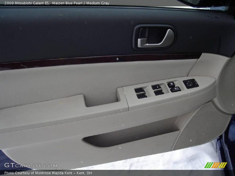 Maizen Blue Pearl / Medium Gray 2009 Mitsubishi Galant ES