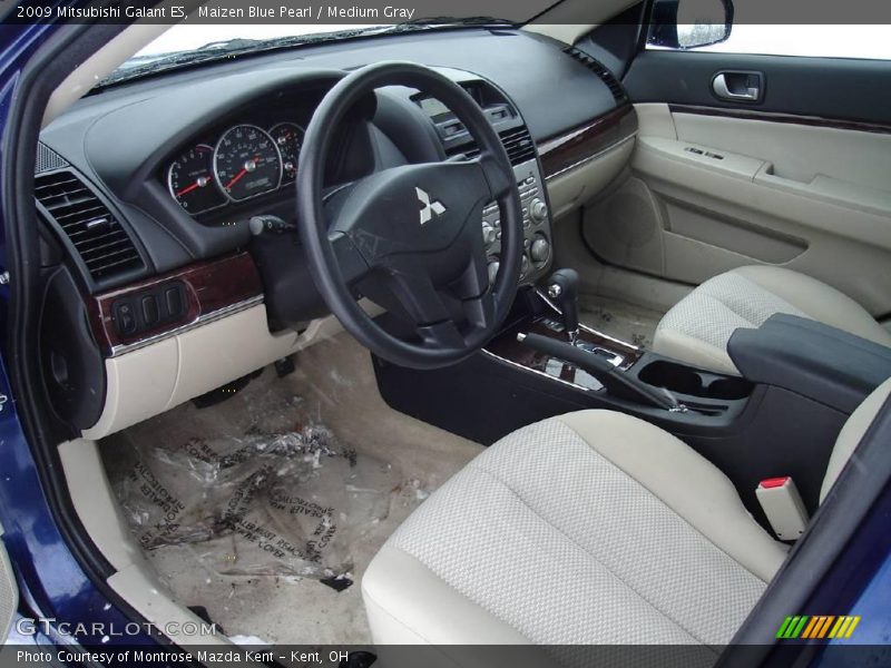 Maizen Blue Pearl / Medium Gray 2009 Mitsubishi Galant ES