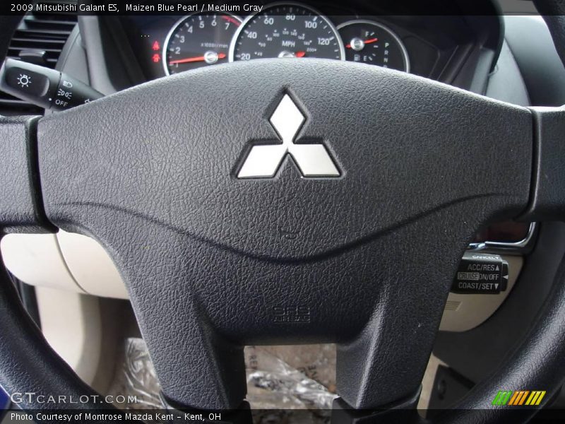 Maizen Blue Pearl / Medium Gray 2009 Mitsubishi Galant ES