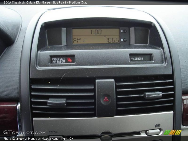 Maizen Blue Pearl / Medium Gray 2009 Mitsubishi Galant ES