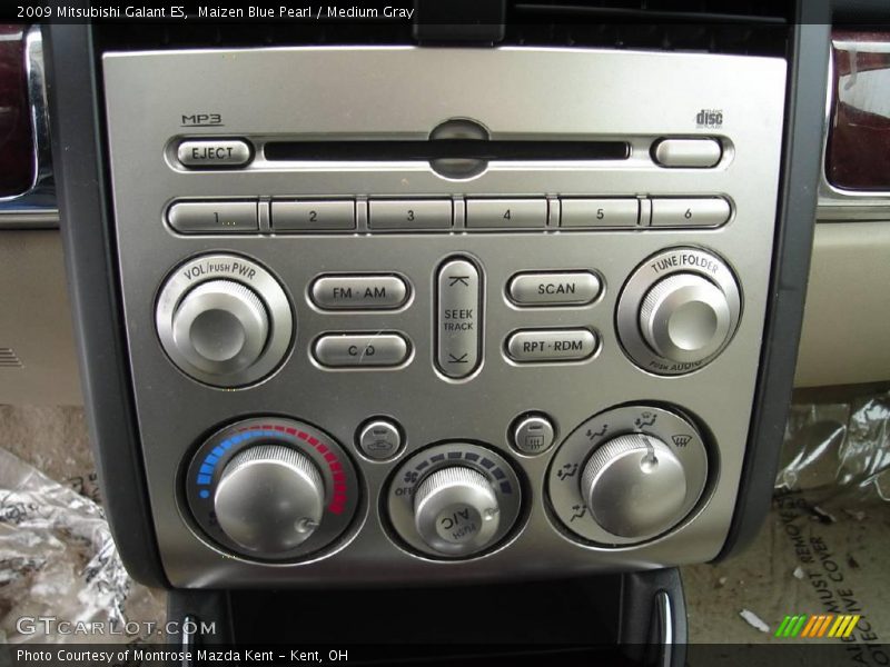 Maizen Blue Pearl / Medium Gray 2009 Mitsubishi Galant ES