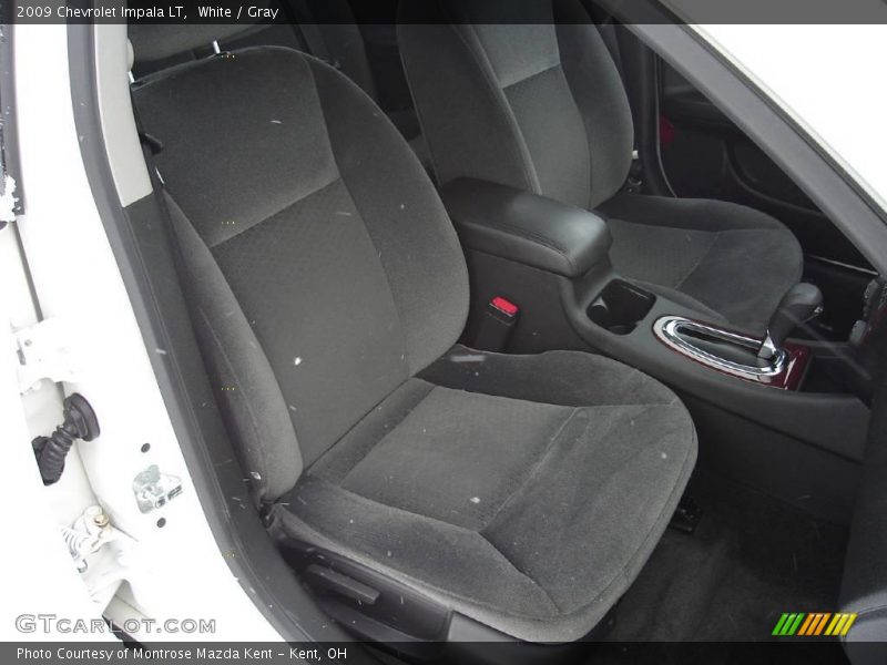 White / Gray 2009 Chevrolet Impala LT