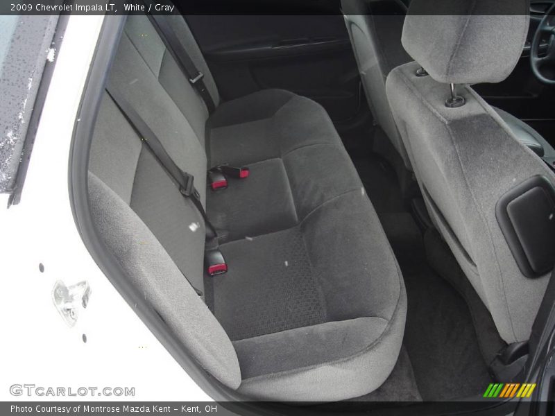White / Gray 2009 Chevrolet Impala LT