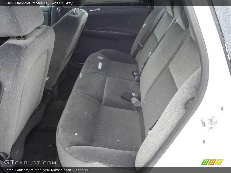 White / Gray 2009 Chevrolet Impala LT