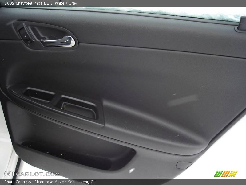White / Gray 2009 Chevrolet Impala LT