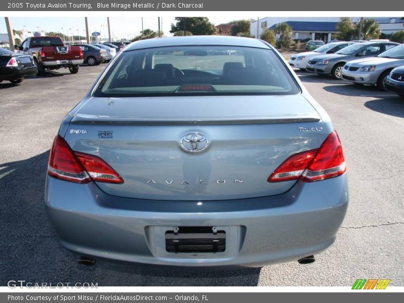 Blue Mirage Metallic / Dark Charcoal 2005 Toyota Avalon Touring