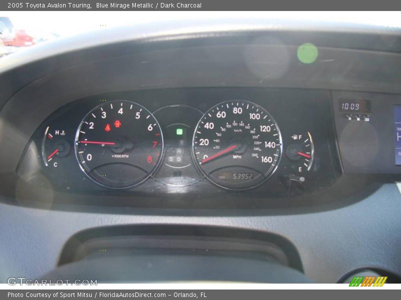 Blue Mirage Metallic / Dark Charcoal 2005 Toyota Avalon Touring