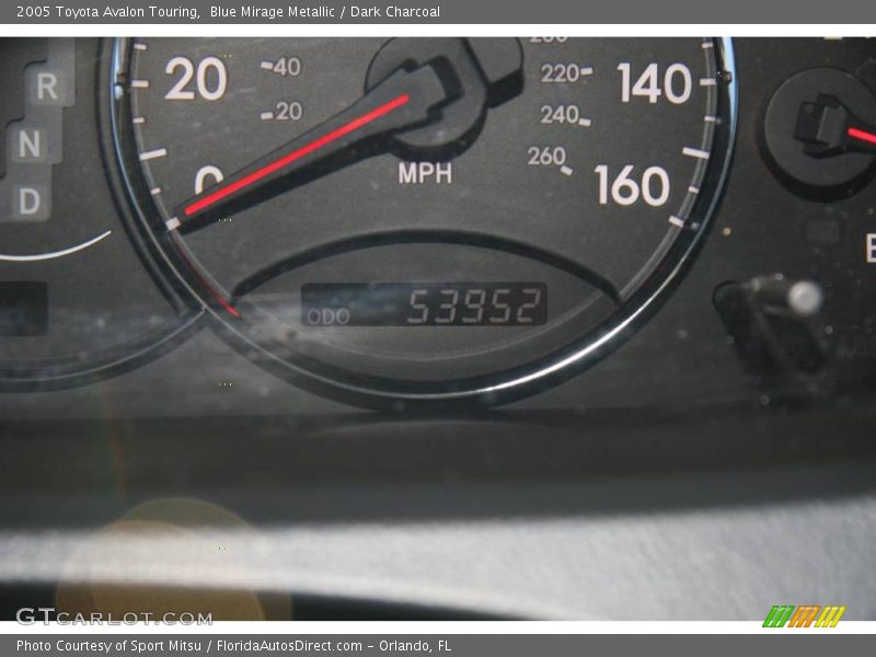 Blue Mirage Metallic / Dark Charcoal 2005 Toyota Avalon Touring