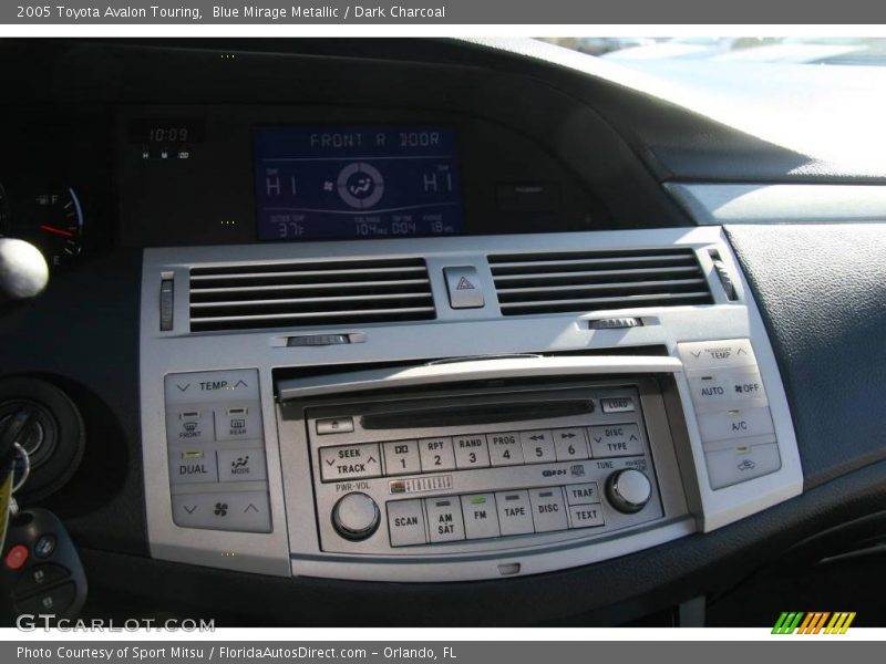 Blue Mirage Metallic / Dark Charcoal 2005 Toyota Avalon Touring