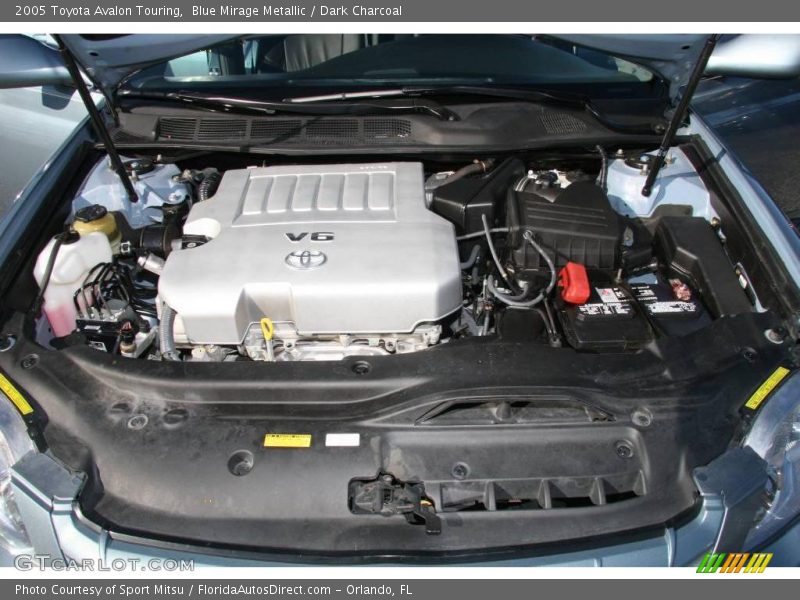Blue Mirage Metallic / Dark Charcoal 2005 Toyota Avalon Touring